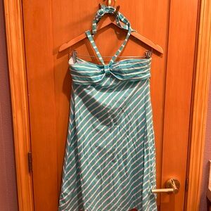 Caribbean Joe Sun Dress with tie back halter.